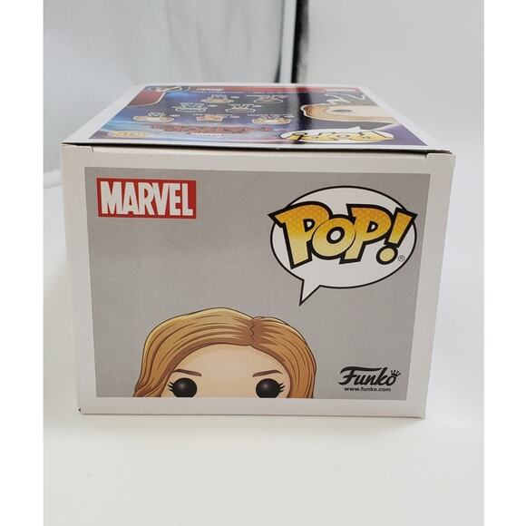 Funko Pop #436 Carol Danvers Captain Marvel Movie FYE Exclusive MCU - Picture 5 of 6